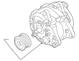 Alternator - Porsche (V04-015-001-MF)