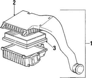 Air Filter - Porsche (951-110-121-01)