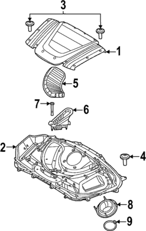 Air Filter - Porsche (9GT-129-634-A)