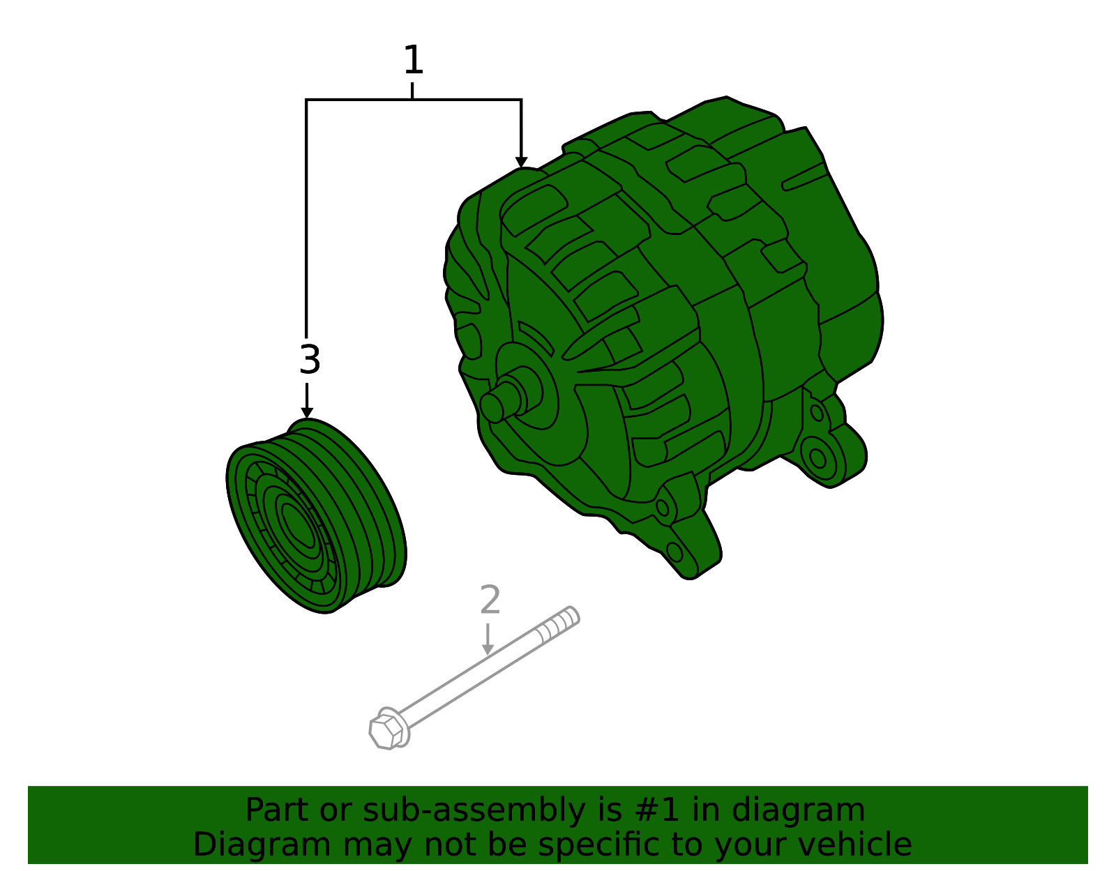 Alternator - Porsche (9A1-603-018-BX) - Image 2