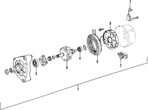 Alternator - Porsche (928-603-049-00)