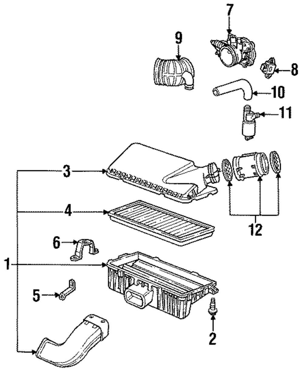 Air Filter - Porsche (944-110-166-10)