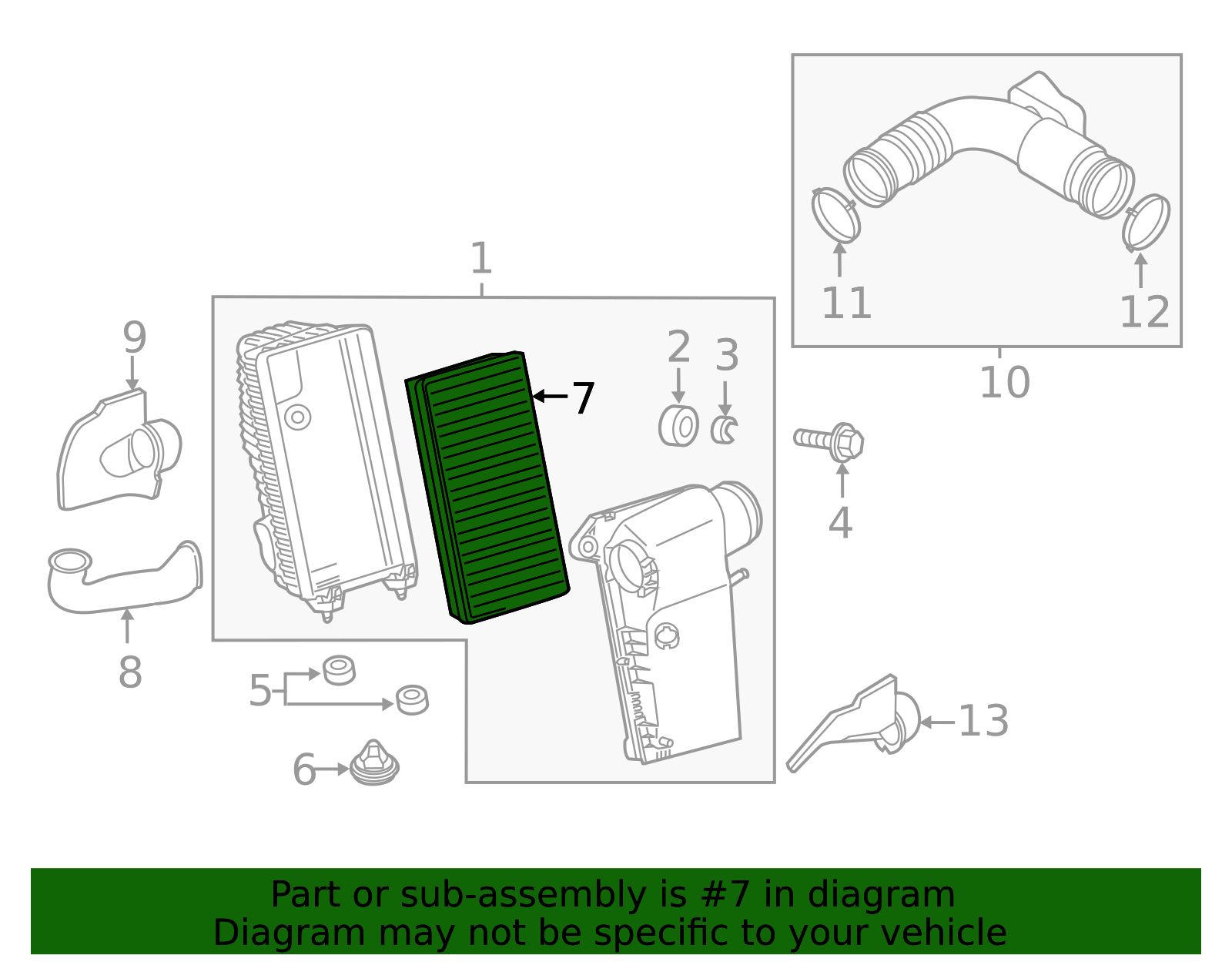 Air Filter - Porsche (958-110-130-00) - Image 2