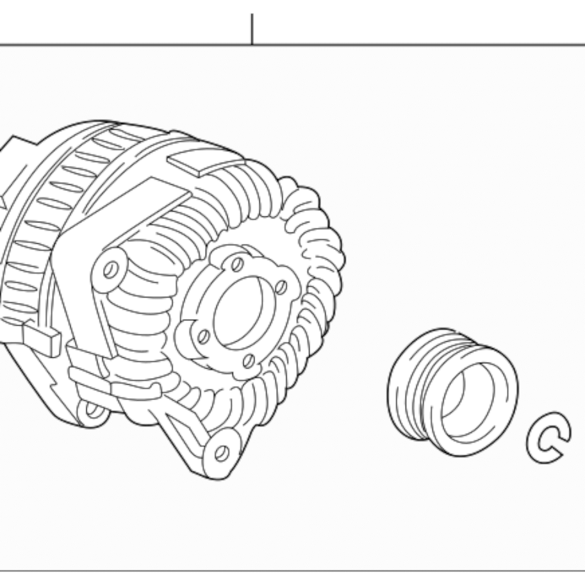 Alternator – Porsche (997-603-012-12)