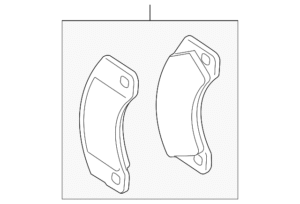 Brake Pads - Porsche (970-351-948-04)