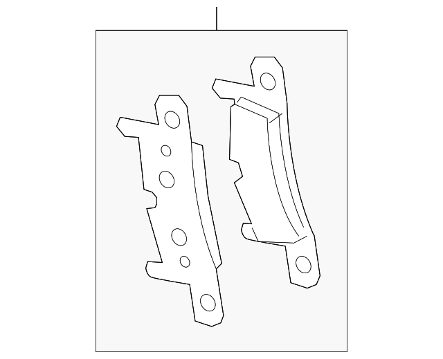 1 Set Of Brake Pads - Porsche (982-698-451-B)