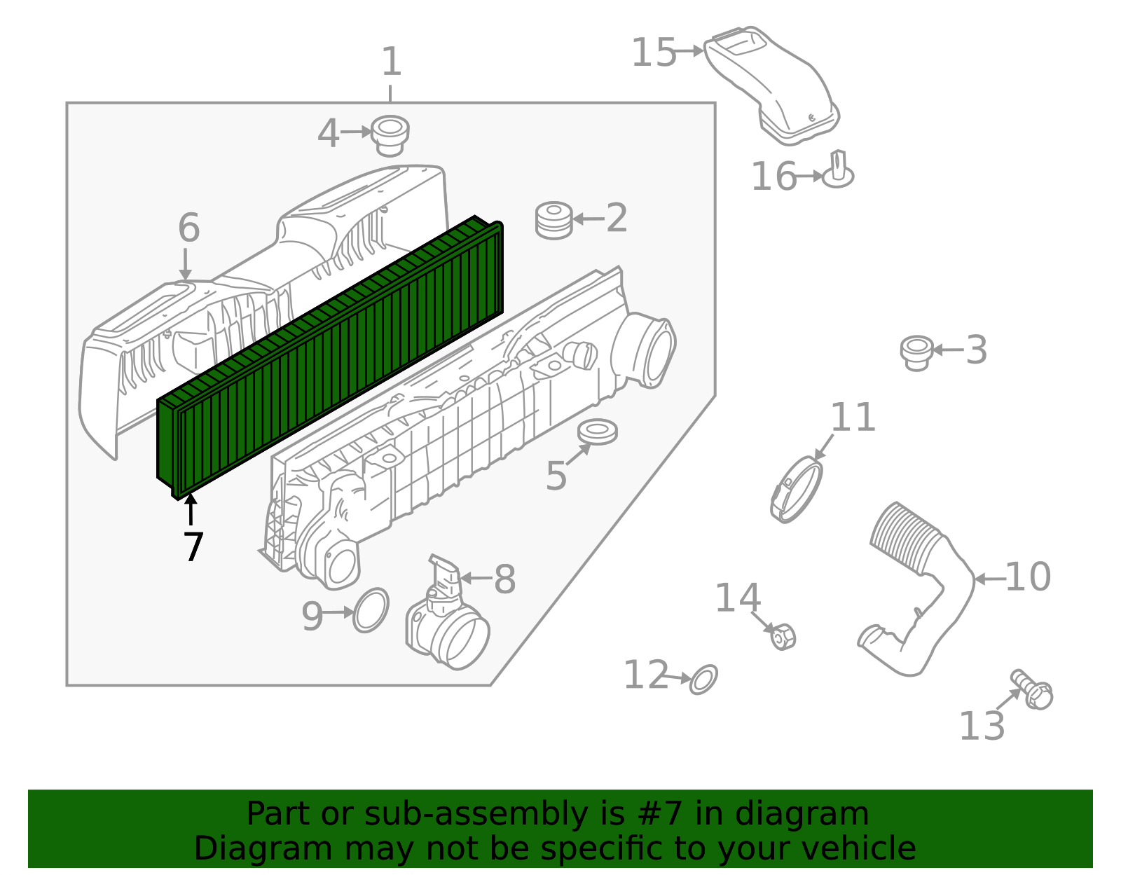 Air Filter - Porsche (997-110-131-74) - Image 2