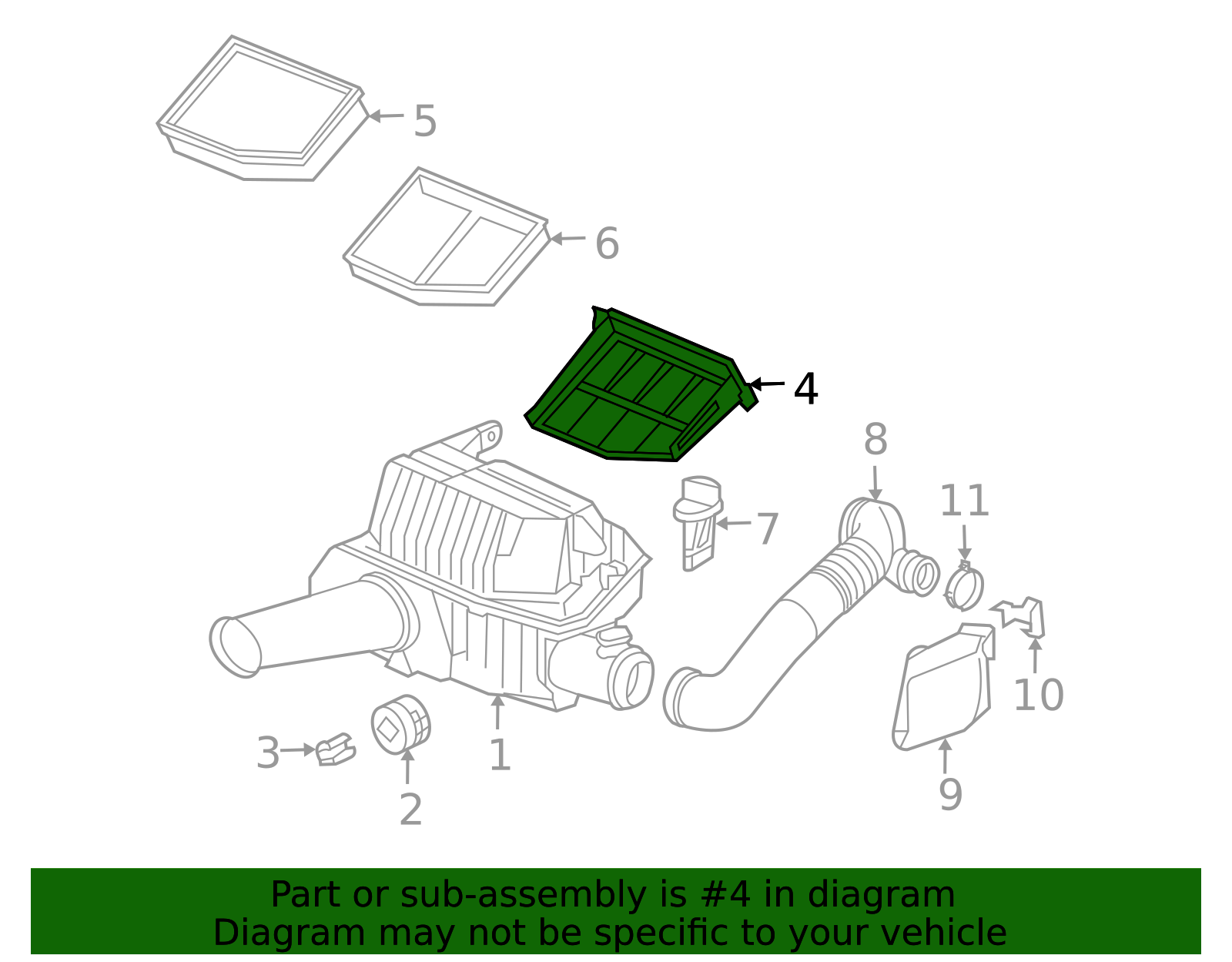 Air Filter - Porsche (996-110-131-04) - Image 2