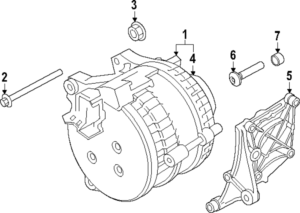 Alternator - Porsche (976-903-024-D)