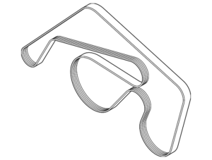 Serpentine Belt - Porsche (946-102-252-30)