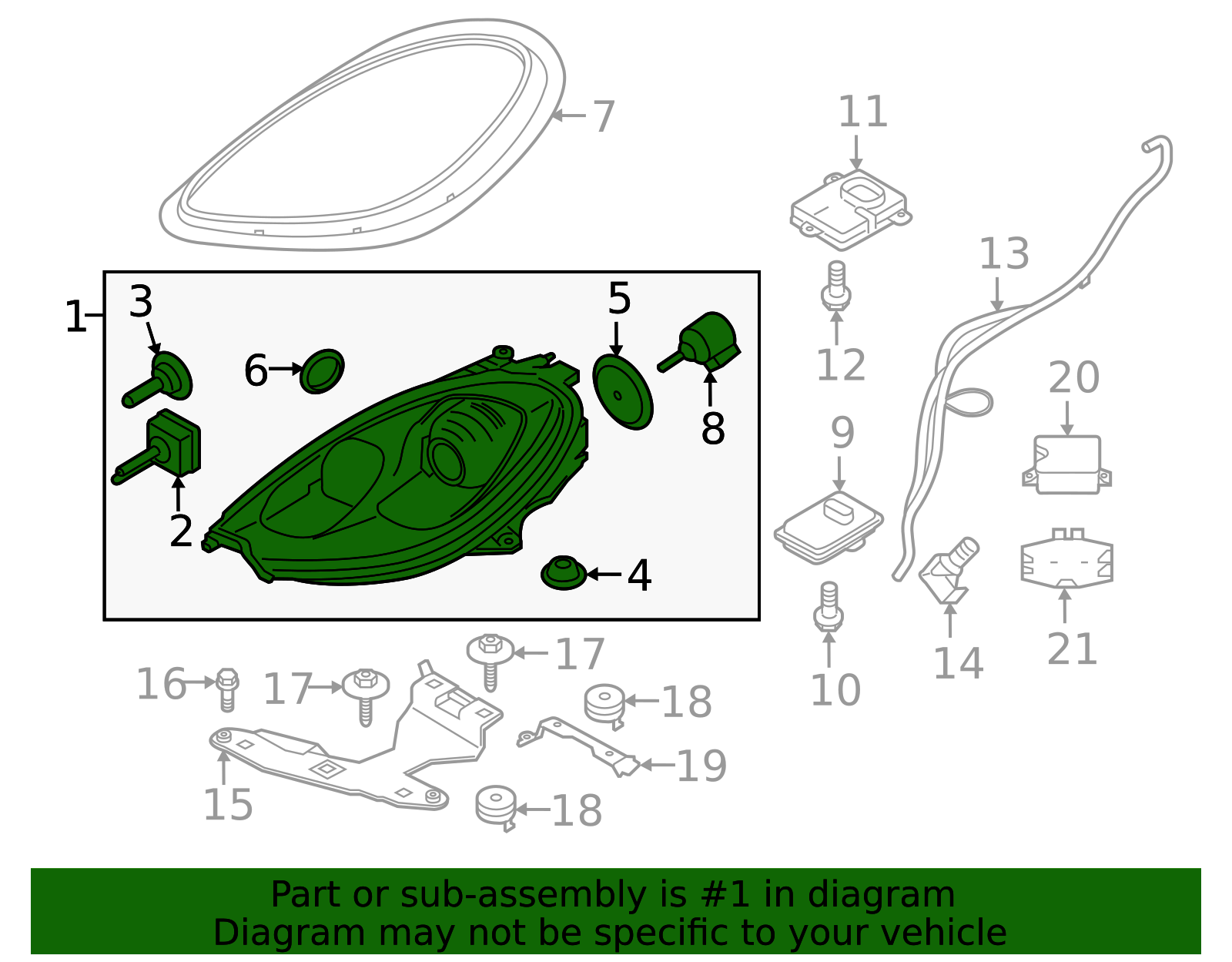 Composite Assembly - Porsche (95B-941-029-FE) - Image 2