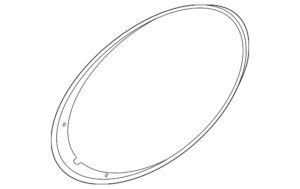Headlamp Assembly Gasket - Porsche (992-941-715-A
