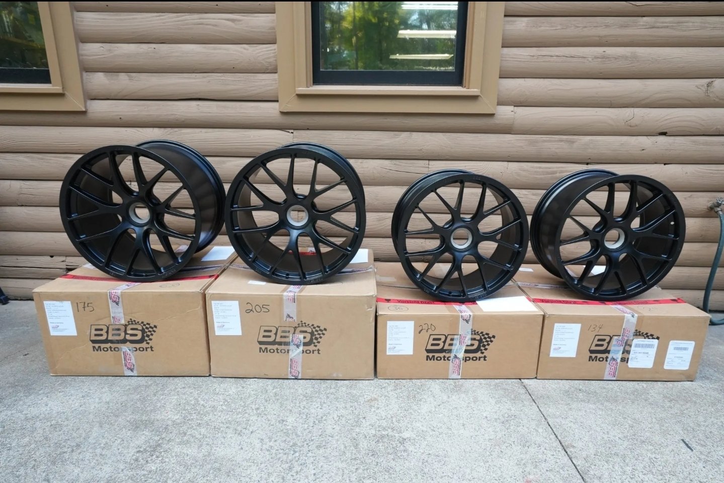 BBS WEC Magnesium Center-Lock Wheels for Porsche