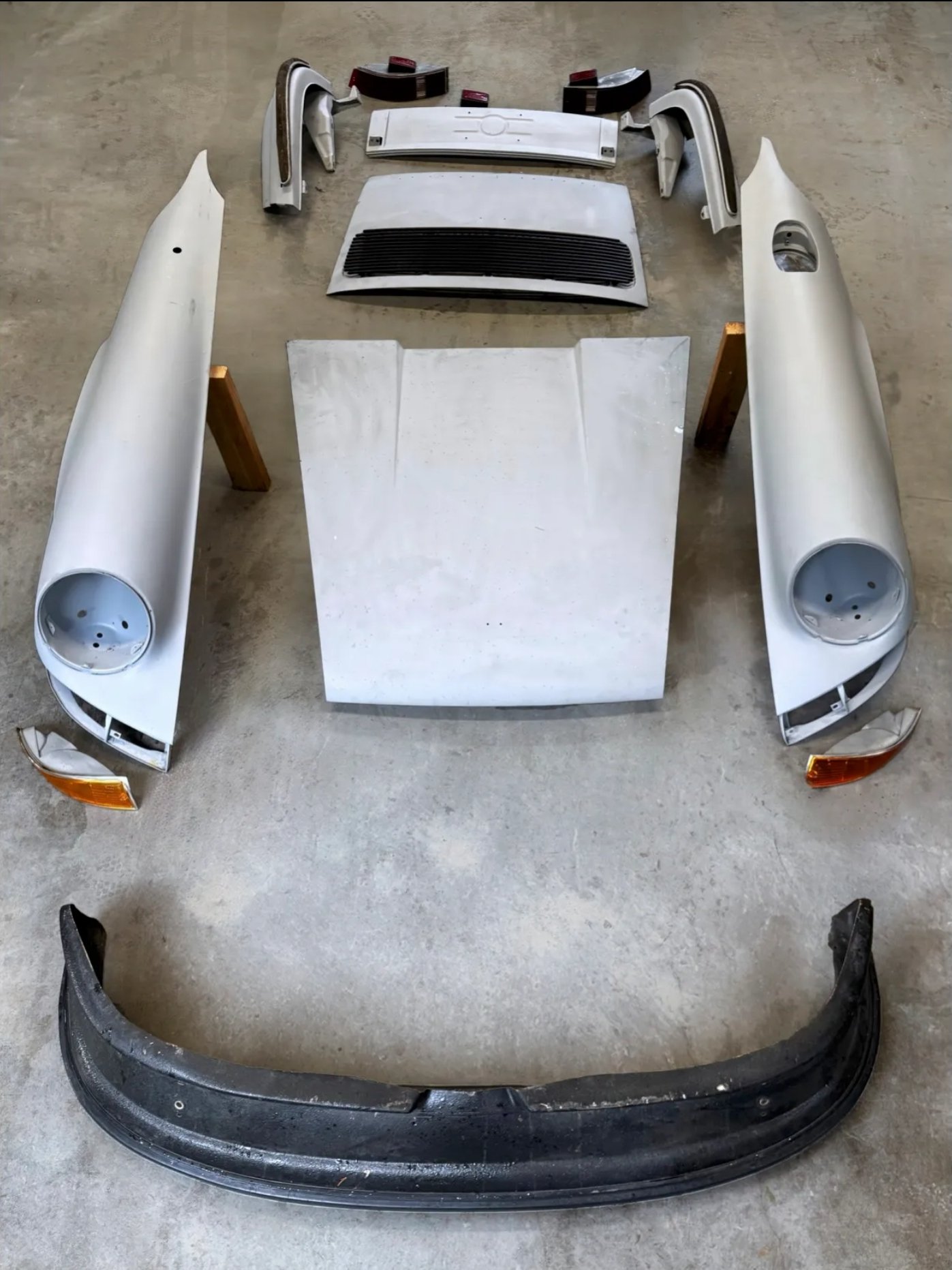 Collection of 1973 Porsche 911 Parts