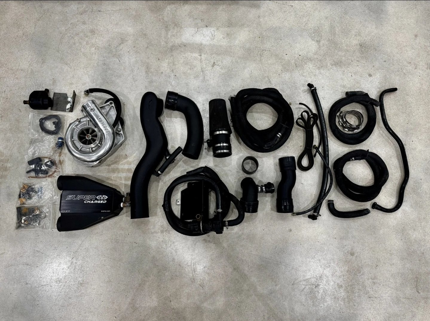 Evolution Motorsports Supercharger Kit for a 996.2 911 Carrera 2 Tiptronic
